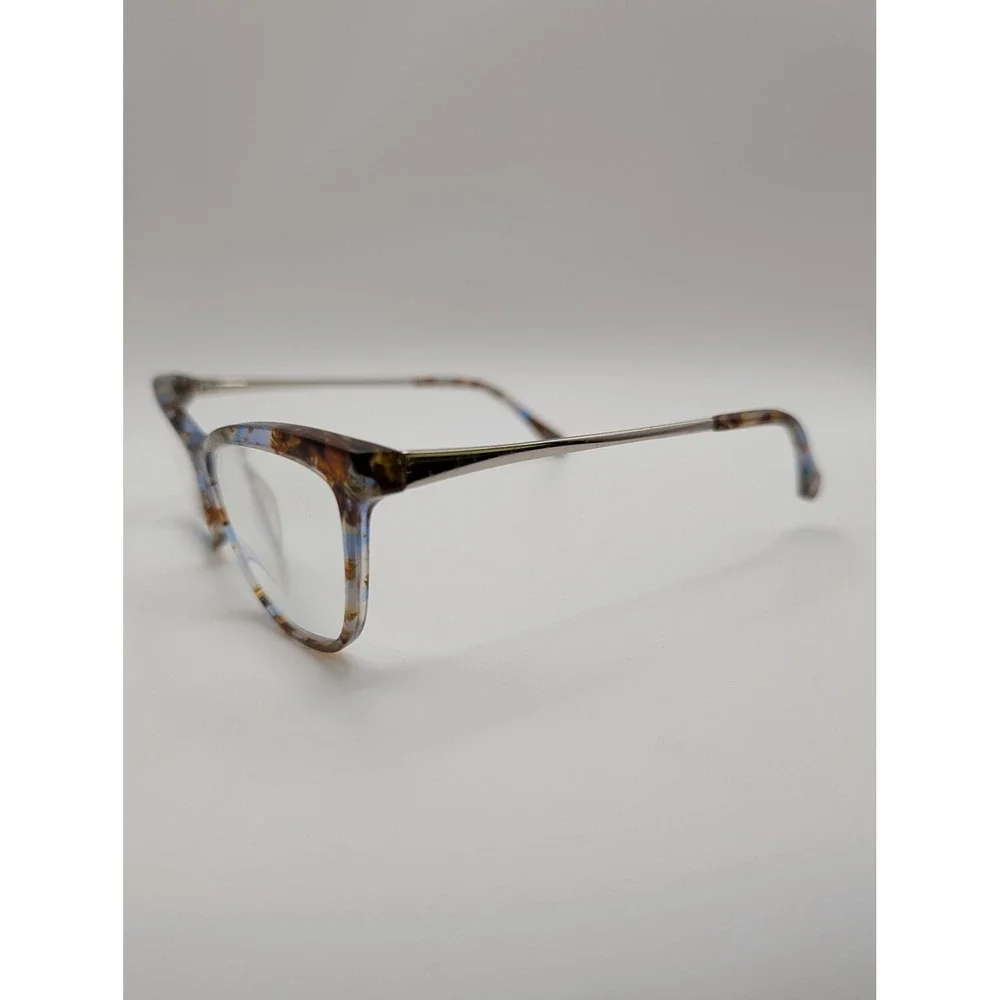 Badgley Mischka Ellia Blue Cat Eye Eyeglass Frames 53-16-135 Women's Rx Glasses